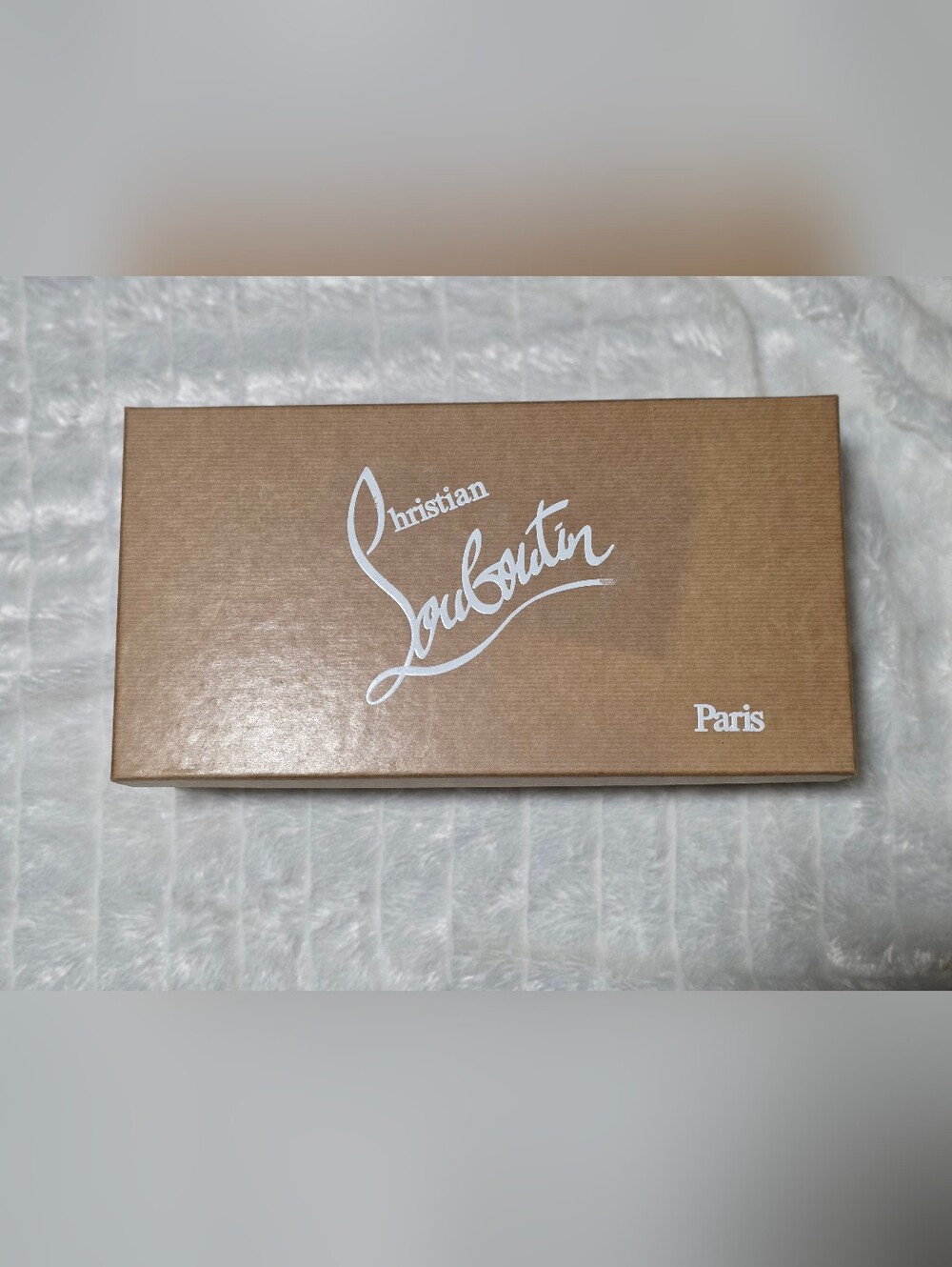 Christian Louboutin Empty Shoe Box-13.3"Wx7"Hx3.7"D